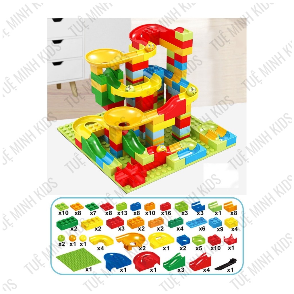 Đồ Chơi Ghép Hình Bộ Xếp Hình Thả Bi 168 Chi Tiết Cho Bé Phát Triển Trí Tuệ Tuệ Minh Kid's