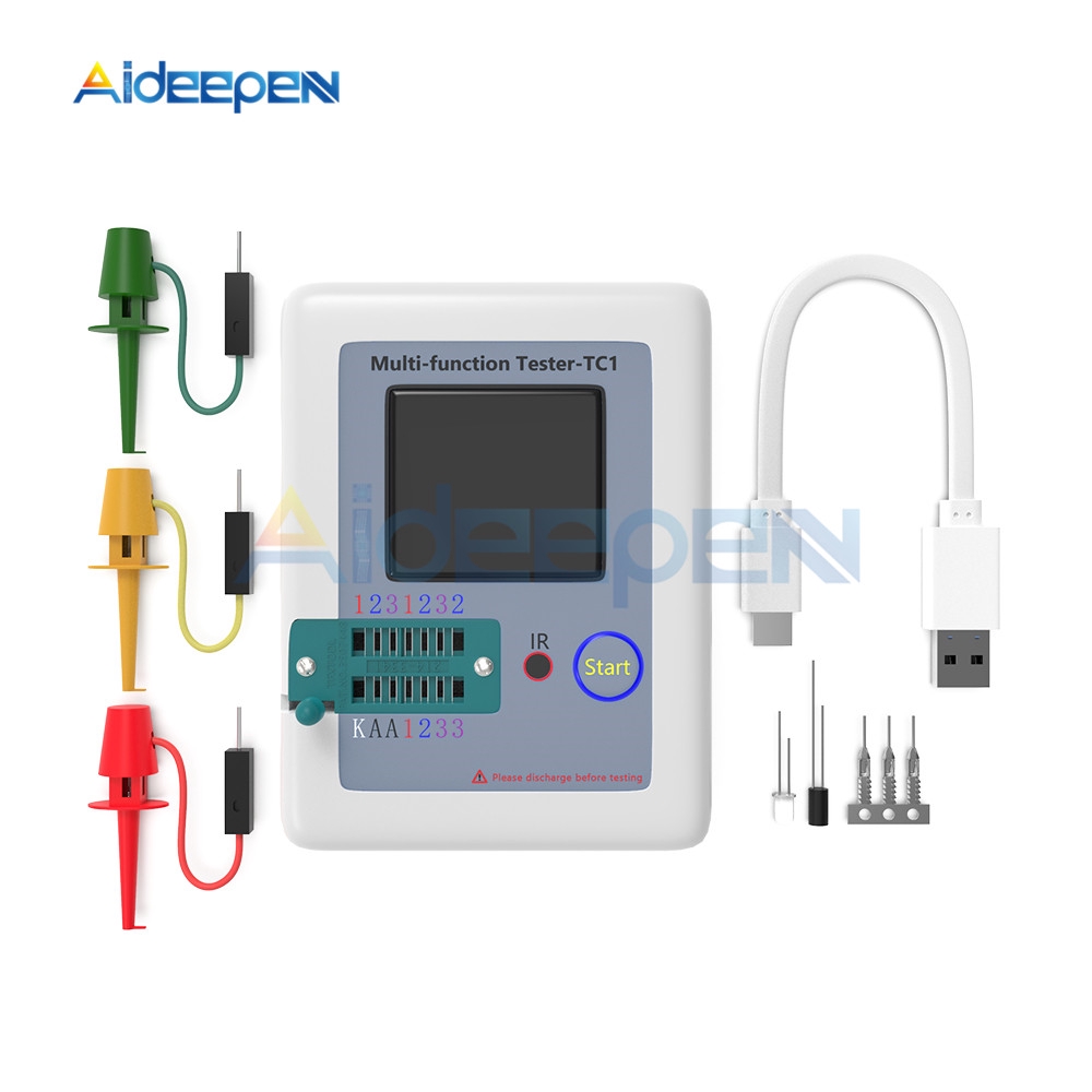 T7 TC-T7-H TCR-T7 LCR-TC1 Transistor Tester ESR Diode Triode Capacitance MOS/PNP/NPN LCR ESR TFT LCD Screen Tester Multimeter | BigBuy360 - bigbuy360.vn