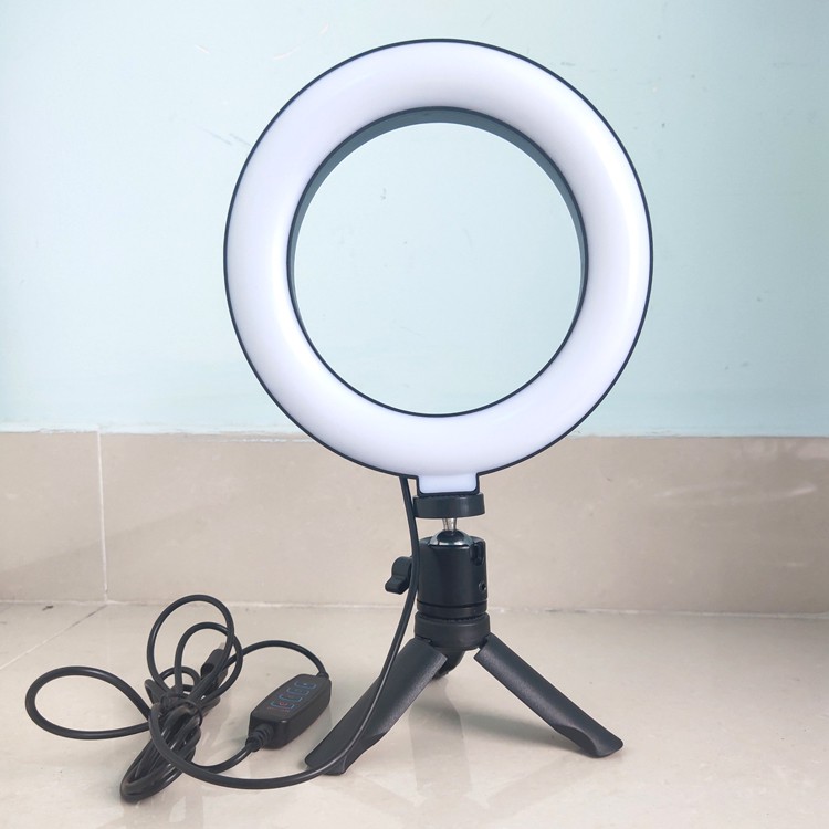 ĐÈN LIVESTREAM 16CM 3 CHẾ ĐỘ ĐỂ BÀN