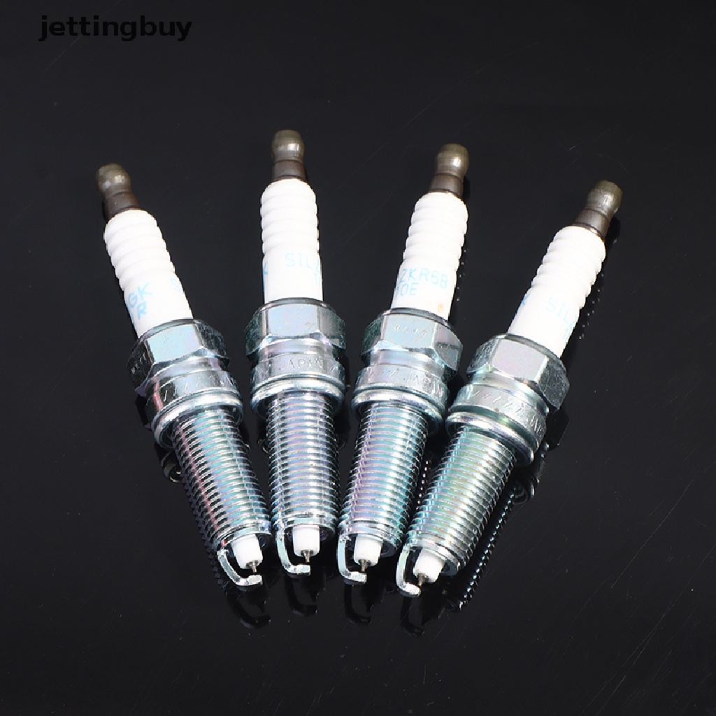 Set 4 bugi đánh lửa JETTING cho Hyundai 18846-10060 SILZKR6B-10E