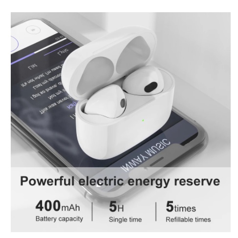 Tai Nghe Bluetooth 5.2 Không Dây Mini Pro18 Tws Kiểu Dáng Earbuds Âm thanh Hifi Cảm Ứng Siêu Nhạy Tiện Dụng