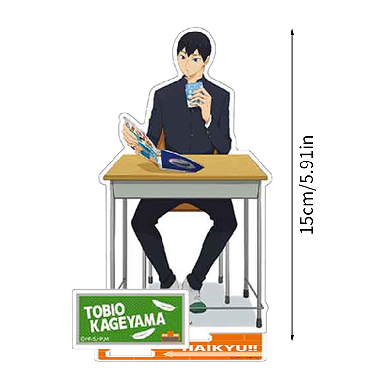Anime Haikyuu!! Mô Hình Nhân Vật Đứng Bằng Nhựa Acrylic Trang Trí Bàn