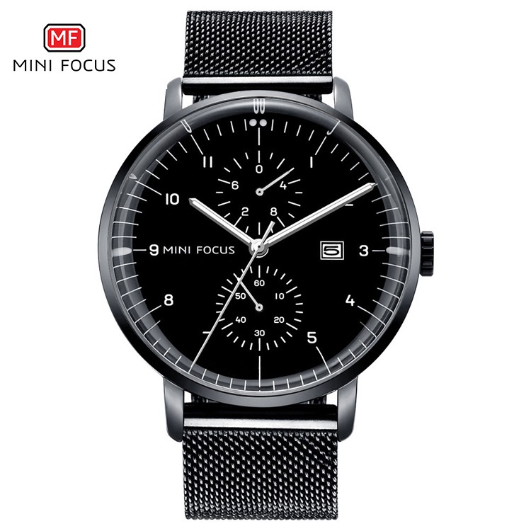 [Tặng vòng tay] Đồng hồ nam chính hãng Mini Focus MF0052G.06 kiểu dáng năng động