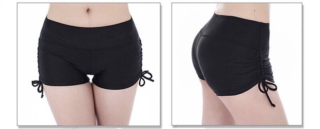 Quần bơi, thể thao chất thun màu đen | BigBuy360 - bigbuy360.vn