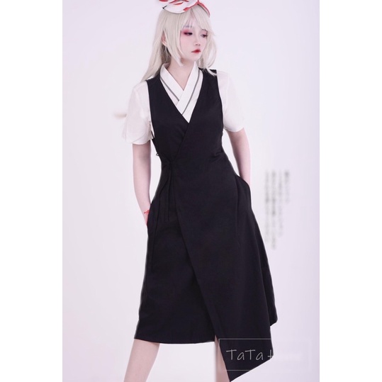 Ame Dress - Đầm Sát Nách Vạt Chéo