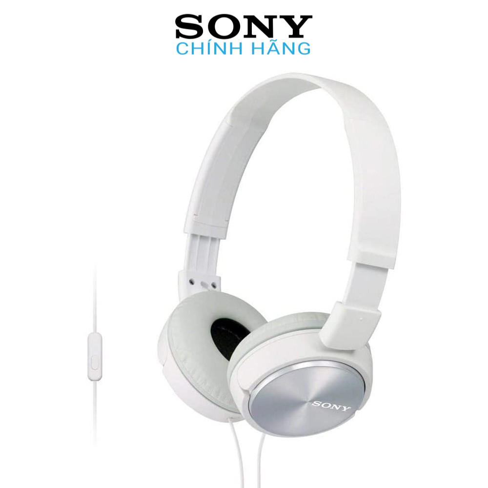 Tai nghe Sony MDR-ZX310AP - Hàng chính hãng | Thiết kế trẻ trung, Hỗ trợ mic thoại, Âm thanh tuyệt