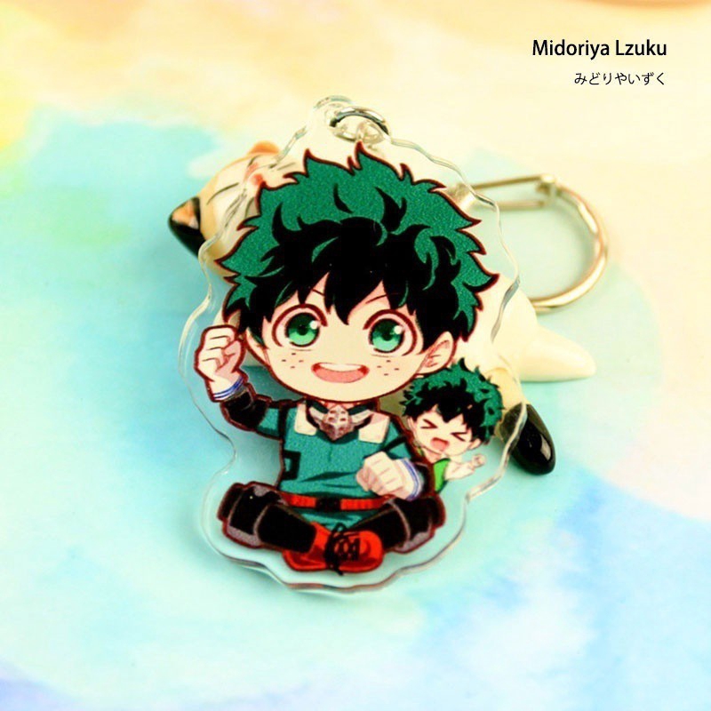 Tmdbyx  Móc khóa gắn hình nhân vật hoạt hình &quot;Học viên siêu anh hùng&quot; dễ thương