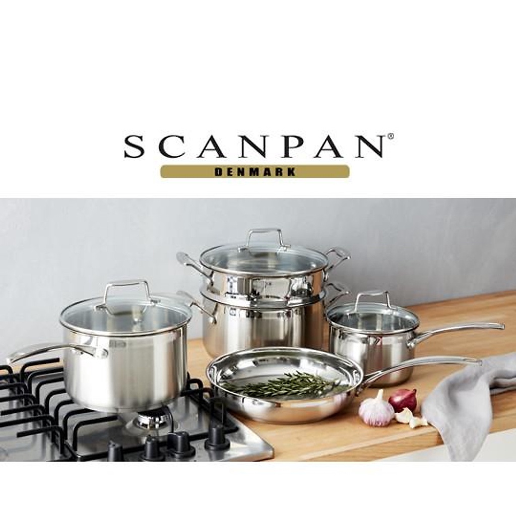 Bộ nồi chảo inox 5 chi tiết Scanpan Impact 71080000