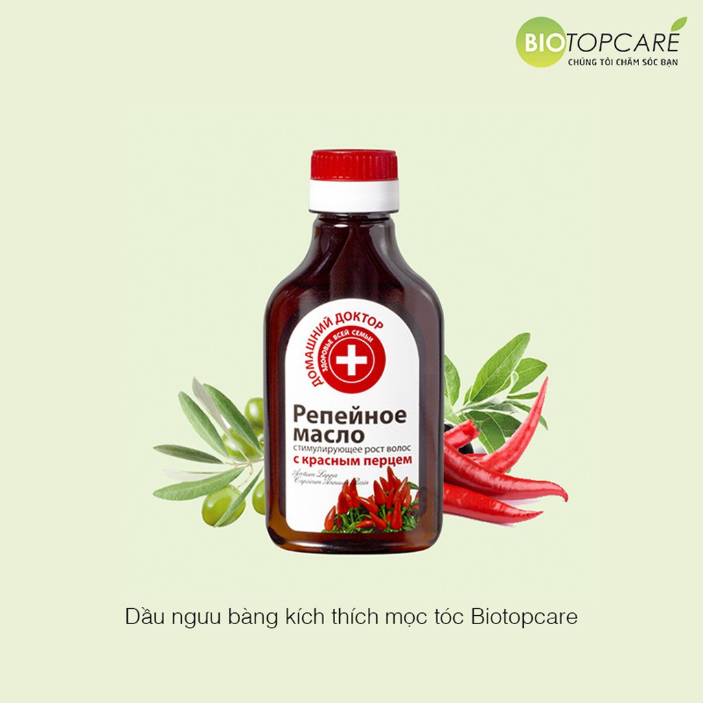 DẦU NGƯU BÀNG DOMASHNIJ KÍCH THÍCH MỌC TÓC 100ML CHÍNH HÃNG - 3248