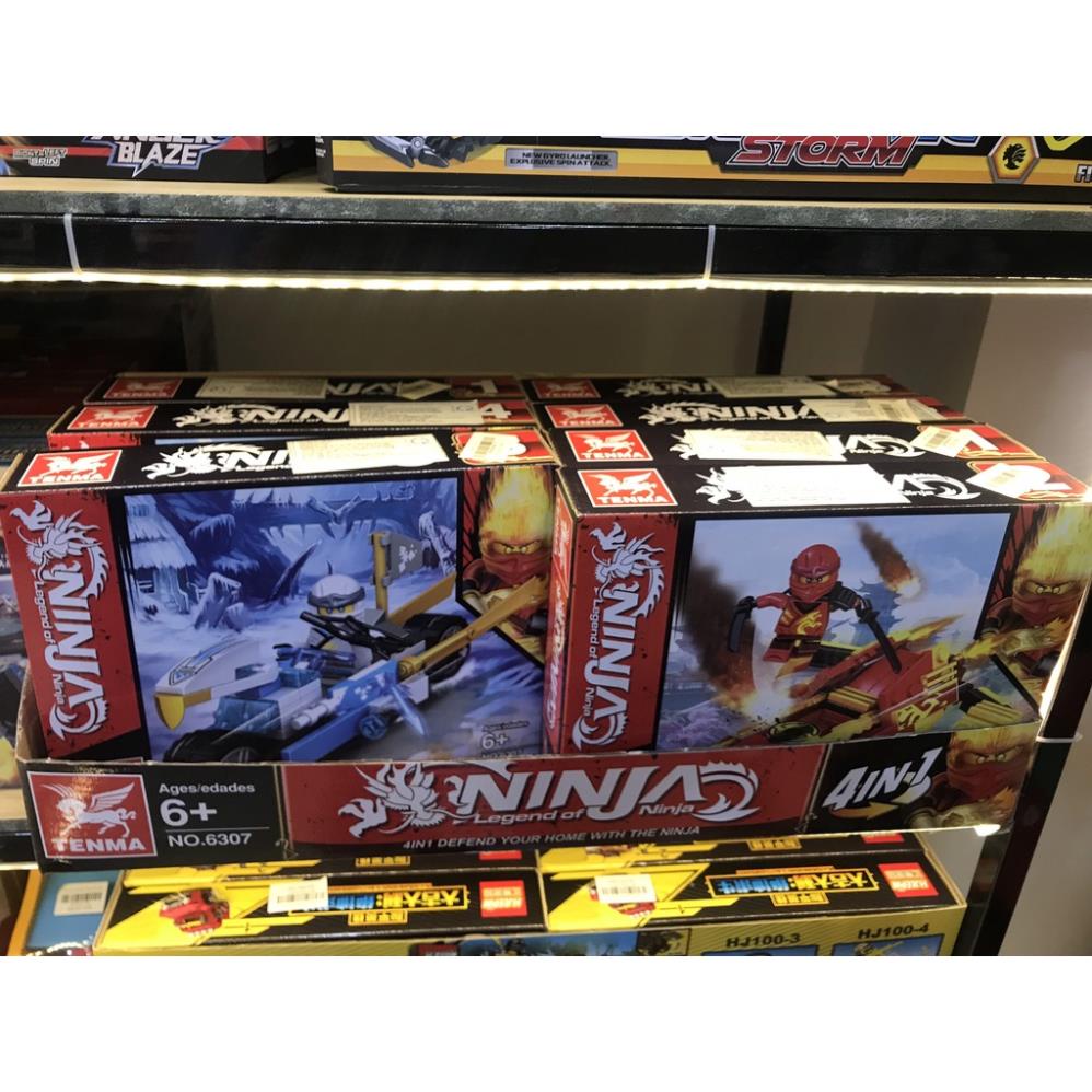 Ninjago - Lego Ninja Xếp Hình Xe Chiến Đấu