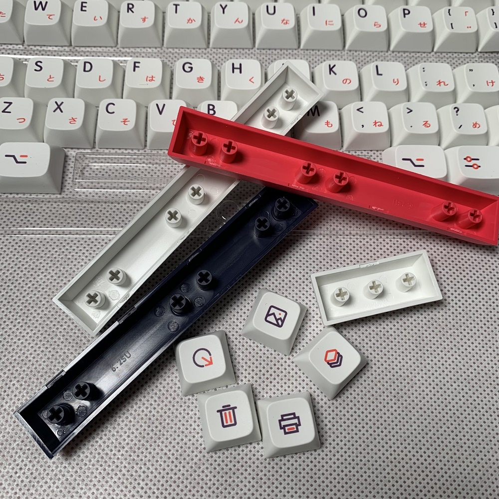Kon Momo Keycap Mechanical Keyboard Keycaps XDA Profile PBT Sublimation 126 Keys Support 61/64/68/78/84/87/96/980/108