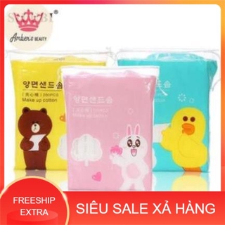 BÔNG TẨY TRANG GẤU VỊT THỎ