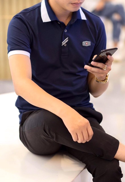 Áo thun nam cổ bẻ from body TD0108 | BigBuy360 - bigbuy360.vn