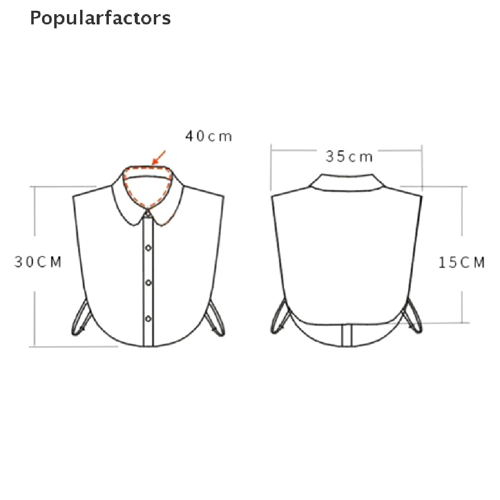 Cổ Áo Giả Bằng Ren Rỗng Mềm Mại Có Thể Tháo Rời