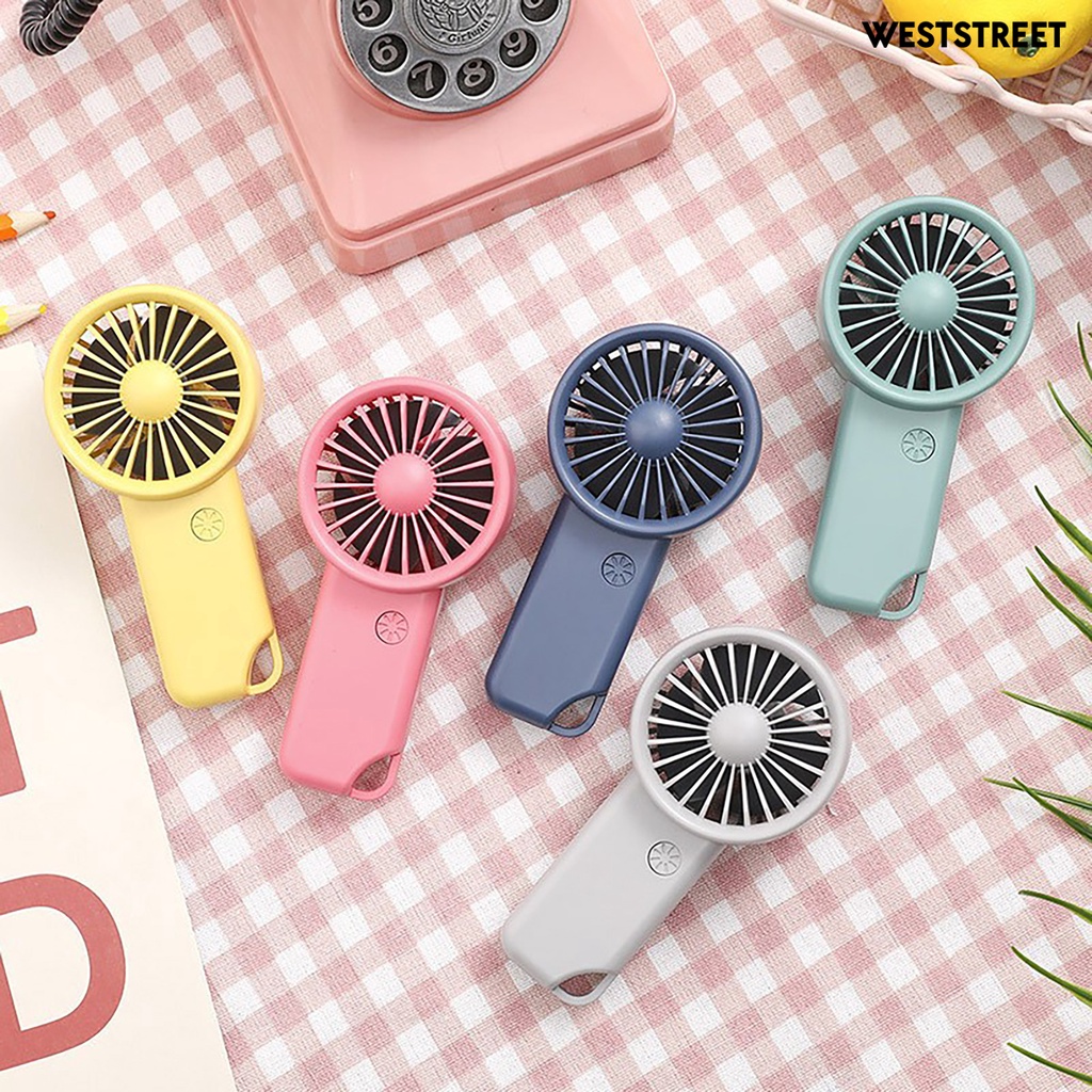 Quạt Làm Mát Mini Cầm Tay 3 Tốc Độ Cổng USB Điều Chỉnh Được Dành Cho Hoạt Động Ngoài Trời
