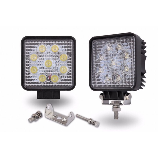 Đèn Led phượt 9 bóng Vuông siêu sáng