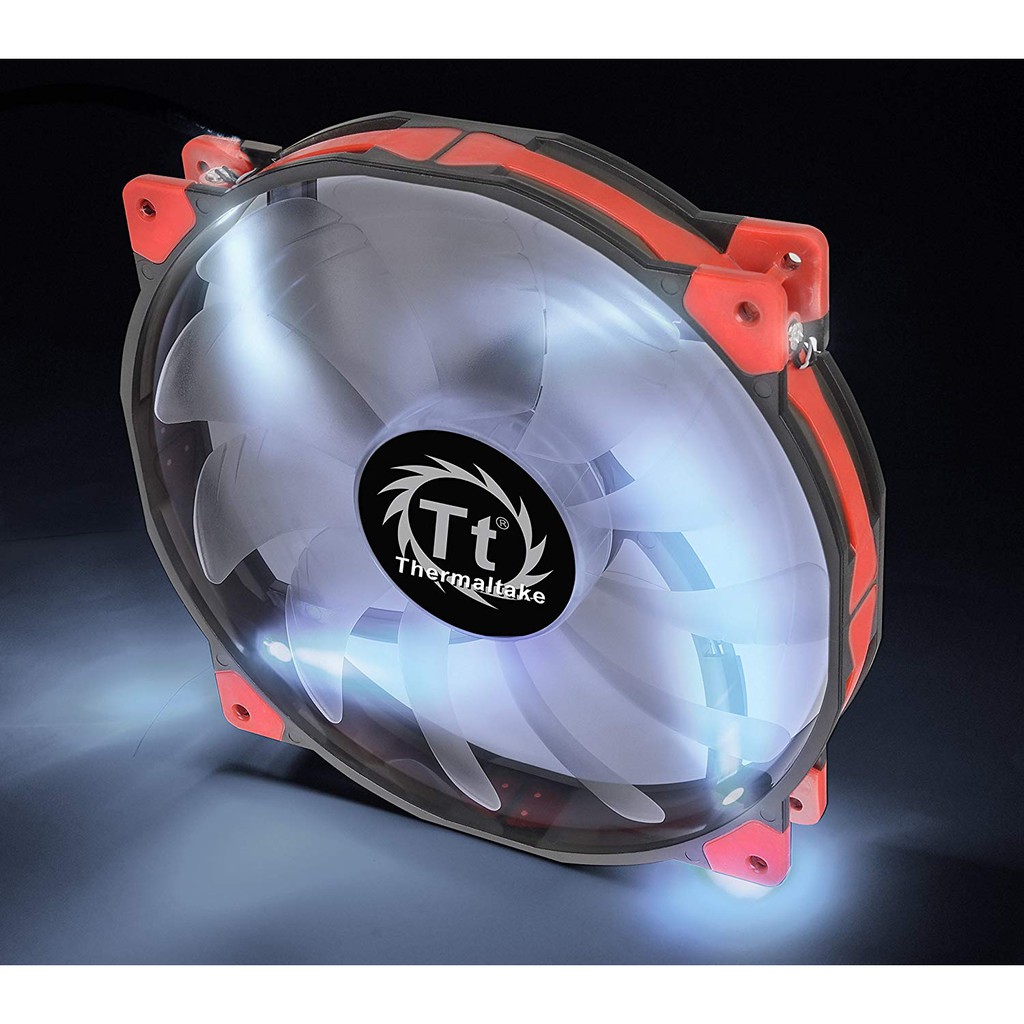 Quạt tản nhiệt cao cấp Thermaltake 200mm Luna 20 Series màu trắng CLF026PL20WTA