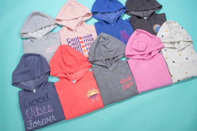 [XUẤT XỊN ] Áo hoodie nỉ da cá xuất dư xịn OLDNAVY cho bé 5-16t