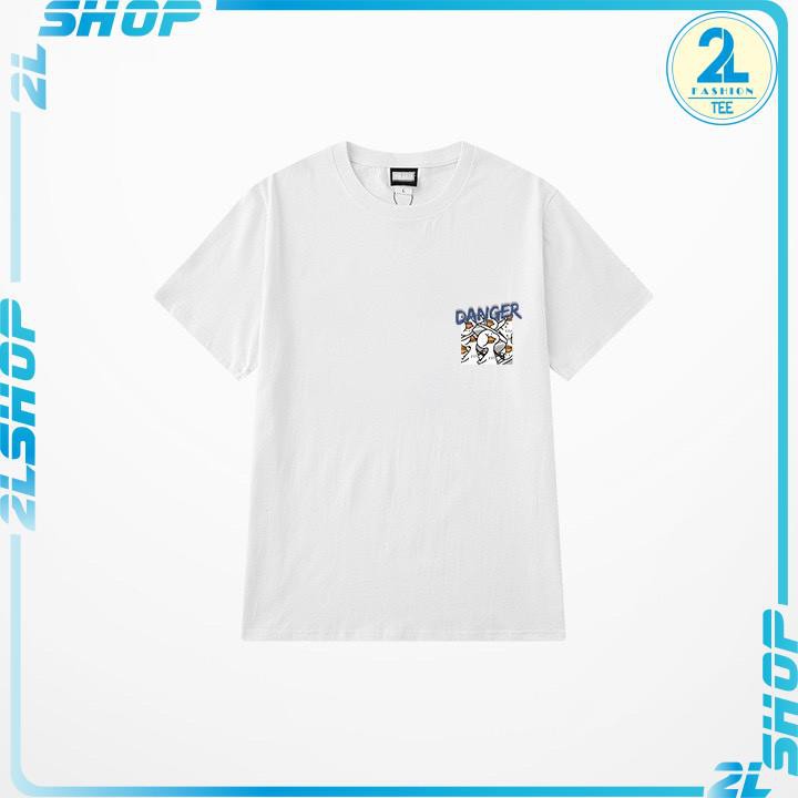 Áo thun nữ tay  lỡ hình vịt cầm dao cute , áo phông form rộng unisex phong cách ulzzang hàn quốc