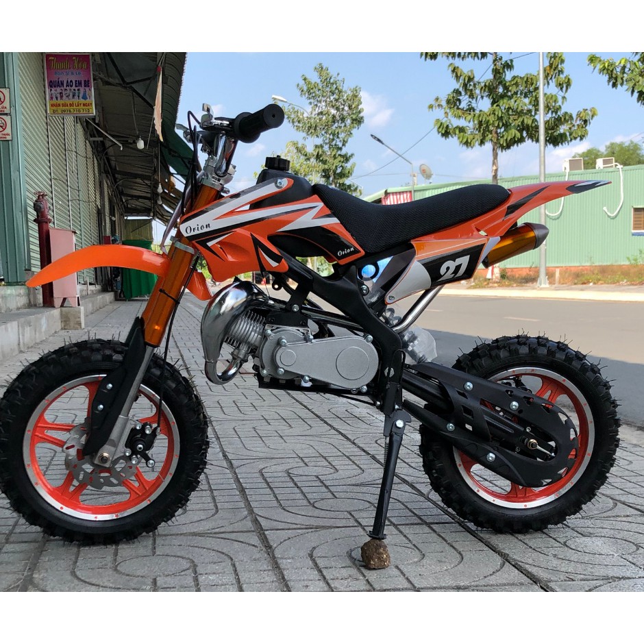 Xe Cào Cào Mini 50cc - Động cơ 2 thì, Tải trọng 110kg - Bánh to - Dật nổ