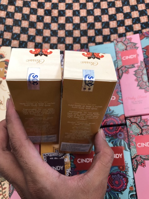 NƯỚC HOA CINDY GOLDEN LUXURY CHÍNH HÃNG
