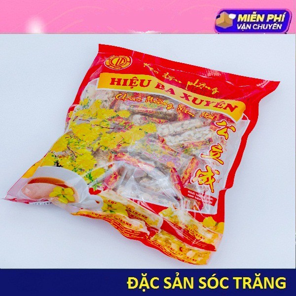 Kẹo Đậu Phộng - Hiệu Ba Xuyên - Công Lập Thành - 1 gói 300gram - Rất Ngon Thích Hợp Làm Quà Tặng