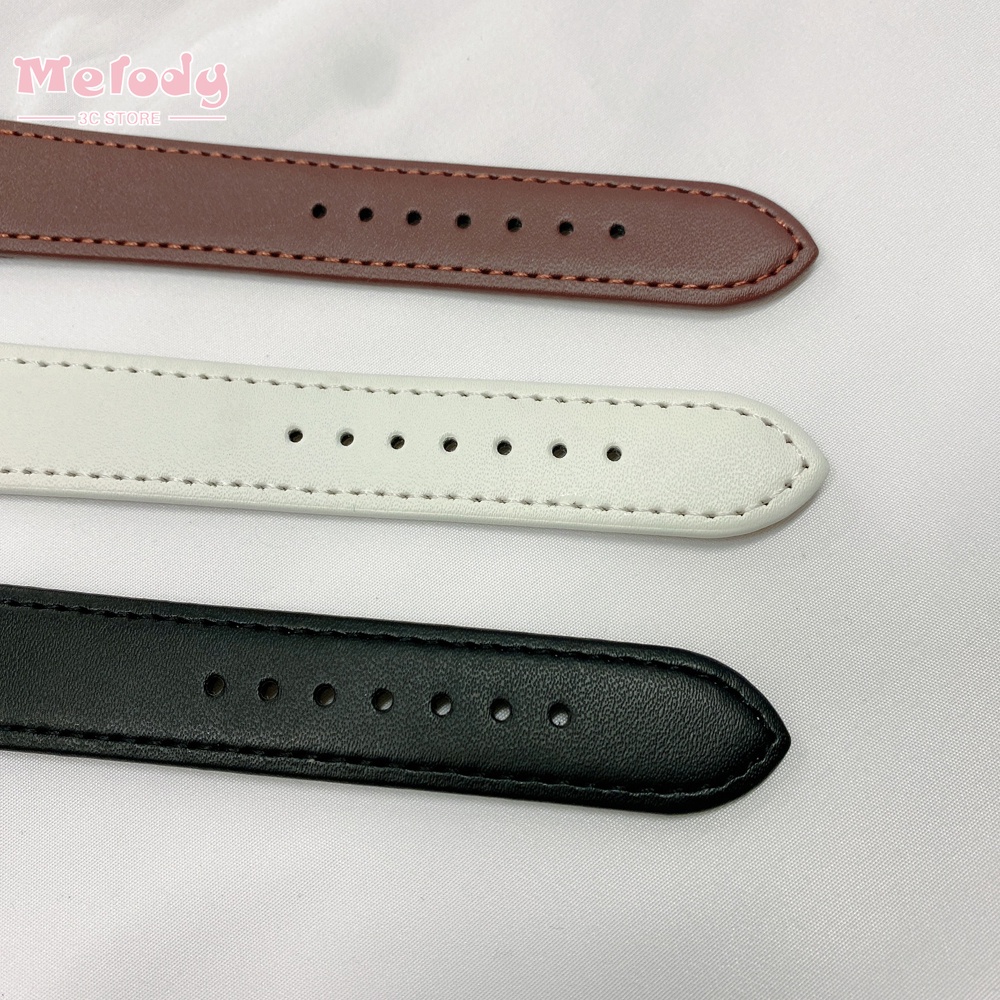 Dây Đeo Bằng Da PU Mềm Cho Đồng Hồ Thông Minh Watch Se 6 5 4 Iwatch 38mm 40mm 42mm 44mm