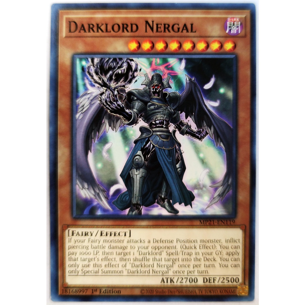 [Thẻ Yugioh] Darklord Nergal |EN| Common (GX)