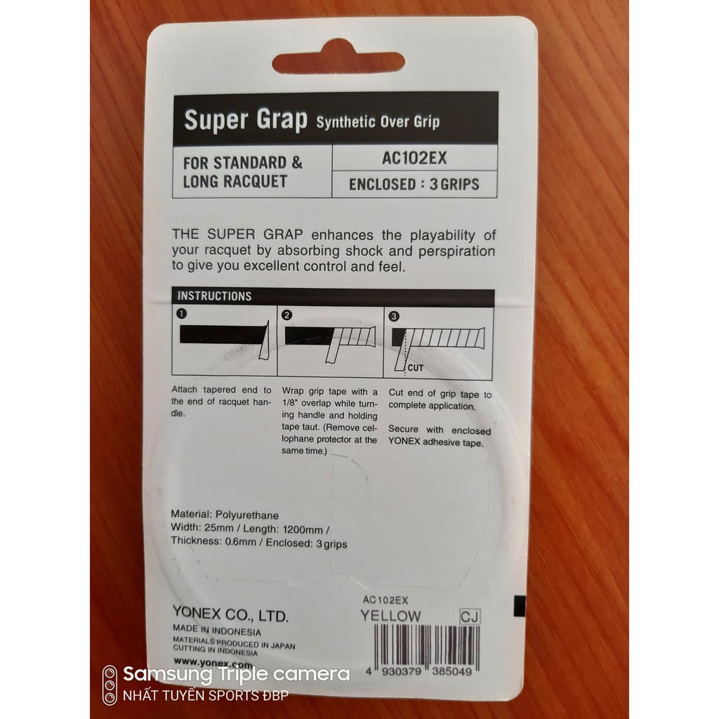 Cuốn cán Yonex AC102EX