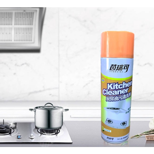 Bình Xịt Vệ Sinh Bếp Bọt Tuyết Đa Năng Kitchen Clear 500ml