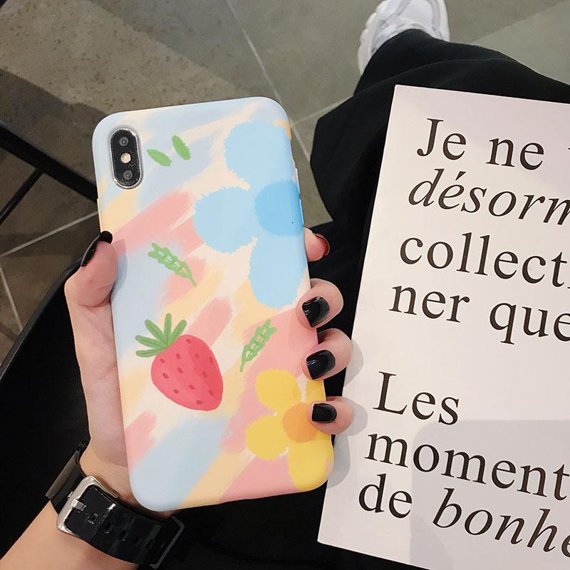 [ SAMSUNG ] Ốp Lưng Silicon Strawberry I - B186 | BigBuy360 - bigbuy360.vn