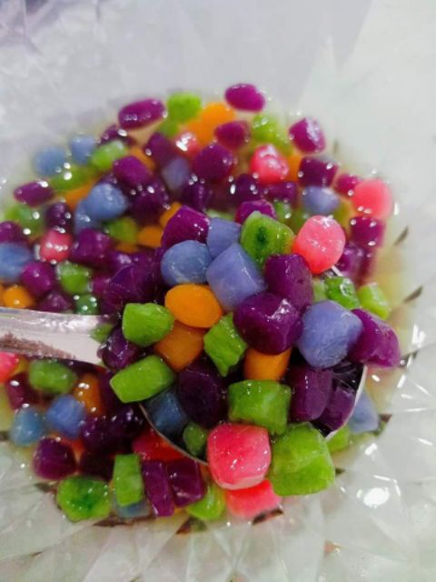 Thạch khoai nấu chè