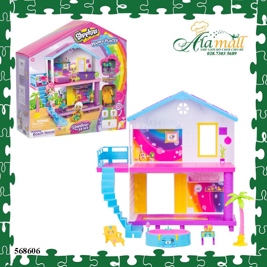 Ngôi nhà trên bãi biển Shopkins