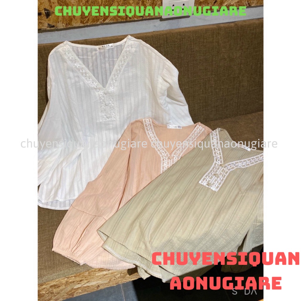 áo babydoll tiểu thư hàng QCCC A502 chuyensiquanaonugiare