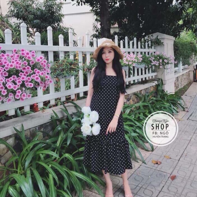 Váy maxi đi biển