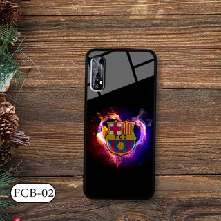 Ốp lưng kính 3D Realme 7 -hình đội bóng