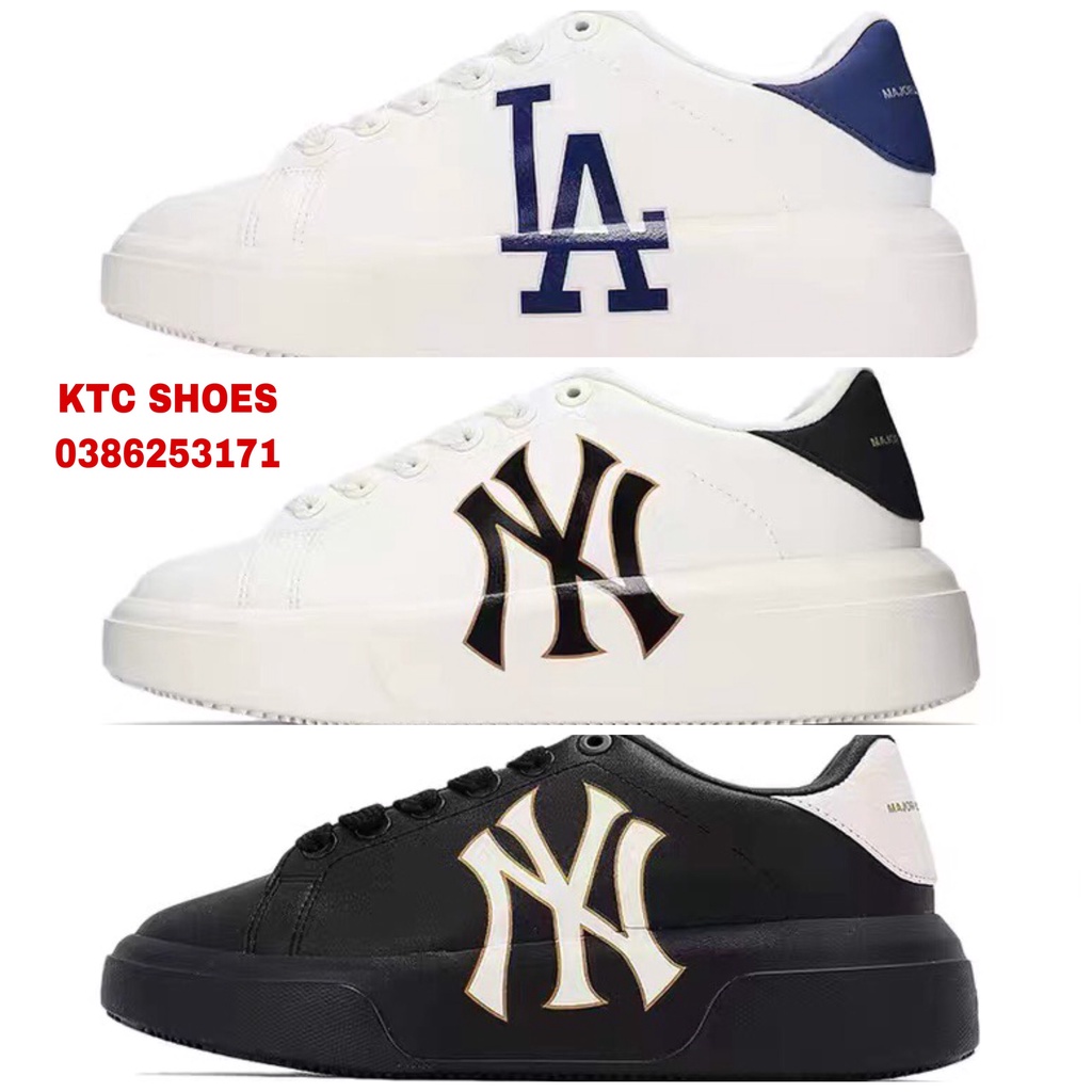 (Bản mới ) MLB Mc Giày thể thao MLB độn đế dáng mc queen siêu cấp Nam nữ ( Full box )