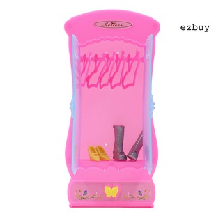 【ezbuy】 Girl Toy Wardrobe Doll Closet Plastic Princess Doll House Furniture Accessory