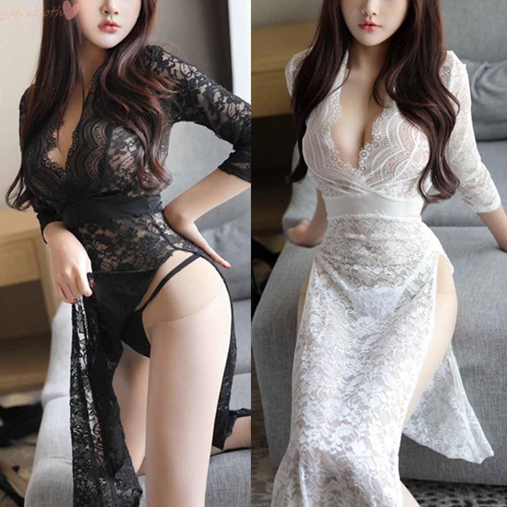 Đầm ngủ ren xuyên thấu thời trang
 | BigBuy360 - bigbuy360.vn