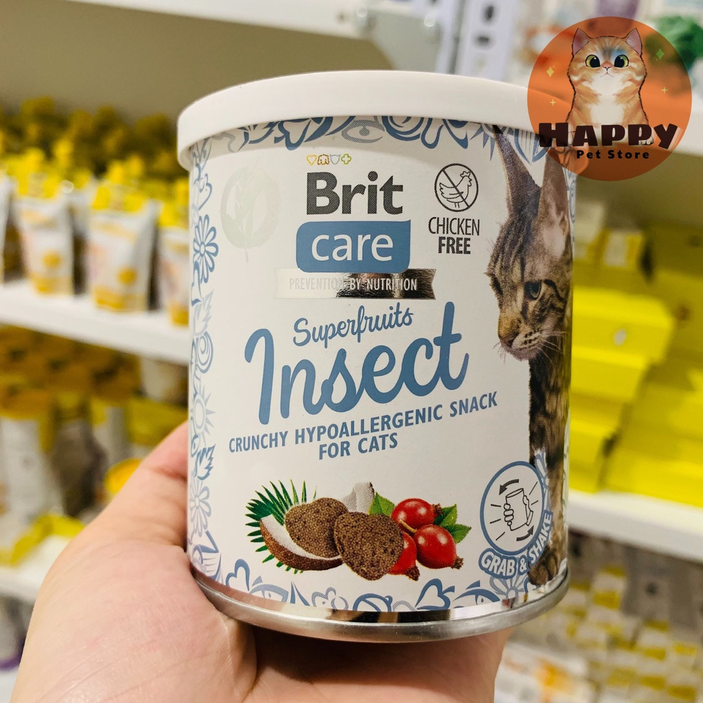 BRIT CARE SNACK CHO MÈO TRƯỞNG THÀNH 100G ĐỦ VỊ NHẬP ĐỨC CỰC NGON