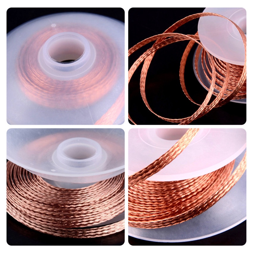 Dây hút thiếc 3.0mm2.5mm, dây khử độc, chì loại bỏ hàn