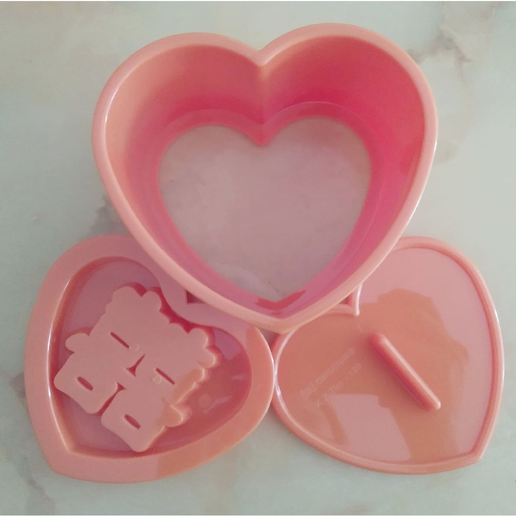Khuôn xôi tim 12 cm phước/lộc/thọ/hỷ/hoa hồng - giao 1 cái