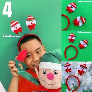 Cài tóc Noel- Băng đô Giáng sinh- Bờm Noel HOẠT HÌNH