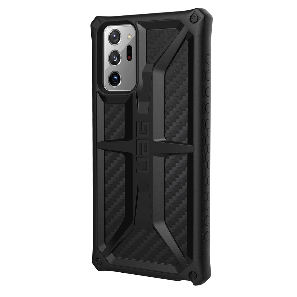 UAG Monarch Series Ốp Lưng Samsung Galaxy S20 Plus / Galaxy S20 / S20 Ultra / S10E / S10 / S10+ / S8 / S9 Plus / Note 8/9 /Note 20 / Note 20 / Note 10 Plus - Carbon Fiber