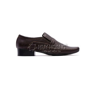 Giày nam da bò màu nâu đất PH7134