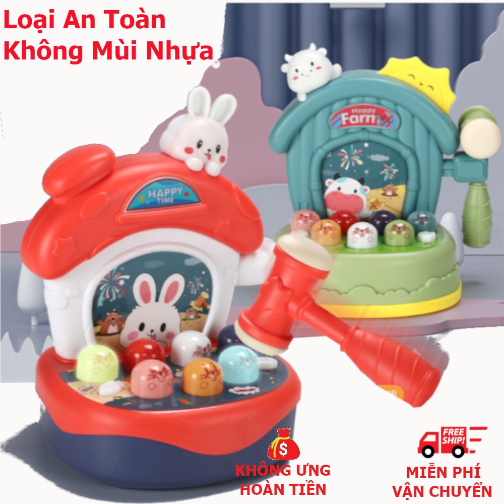 Đồ chơi đập chuột vui vẻ happy hamster cho bé từ 2 - 6 tuổi