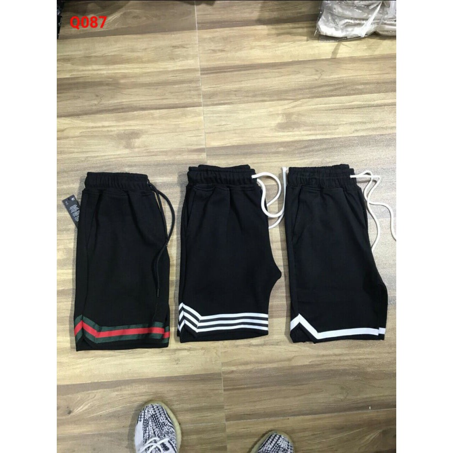 Quần Short Thể Thao Phối Line Unisex