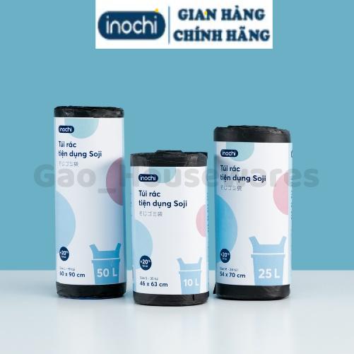 [FreeShip] Túi đựng rác tự hủy có quai cao cấp inochi, bọc đựng rác, bao đựng rác, đạt tiêu chuẩn xuất khẩu Châu Âu