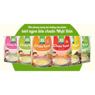 Cháo Tươi SG Food Baby 240g Cho Bé Từ 10 Tháng+
