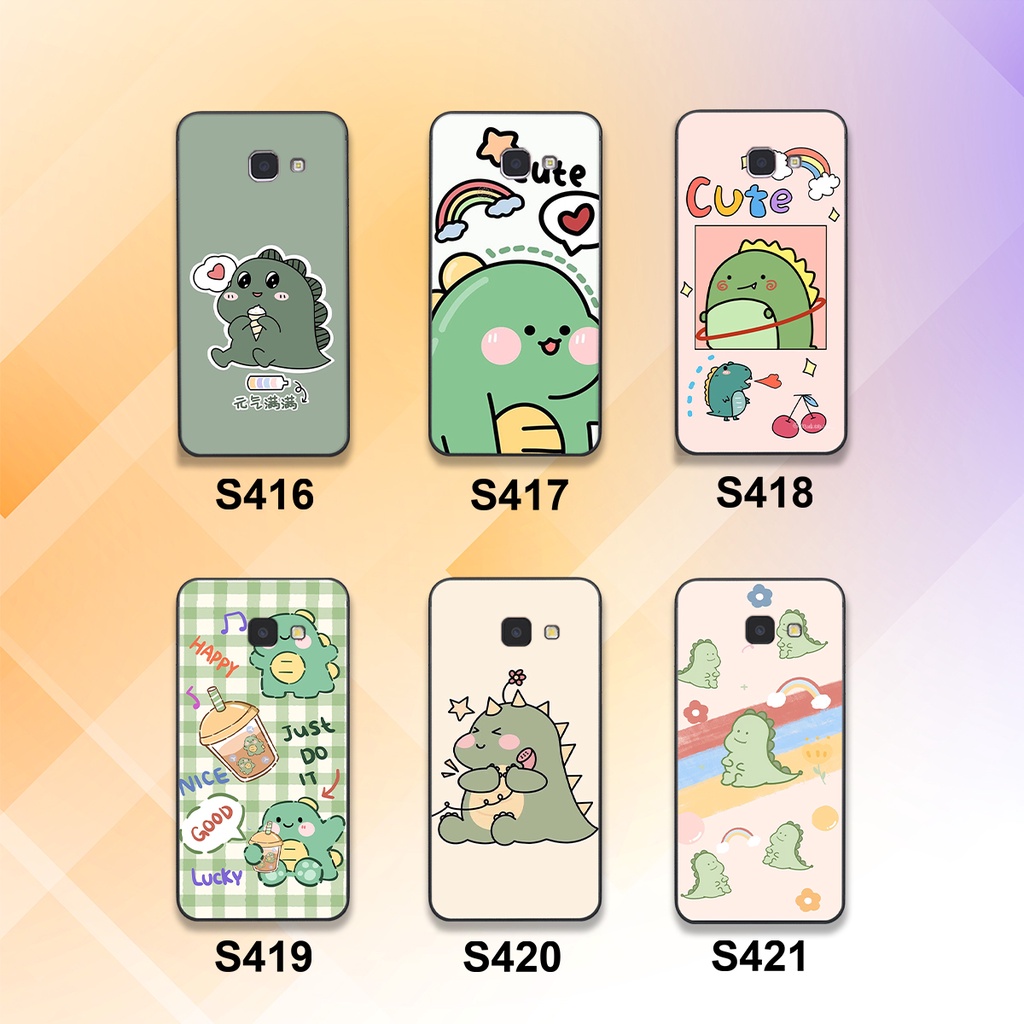 Ốp lưng Samsung Galaxy J7 PRIME - J4 PLUS in hình khủng long cute